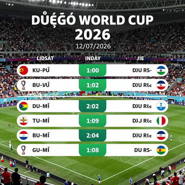 Dự đoán World Cup 2026: Phân tích trước trận ngày 12/07/2026