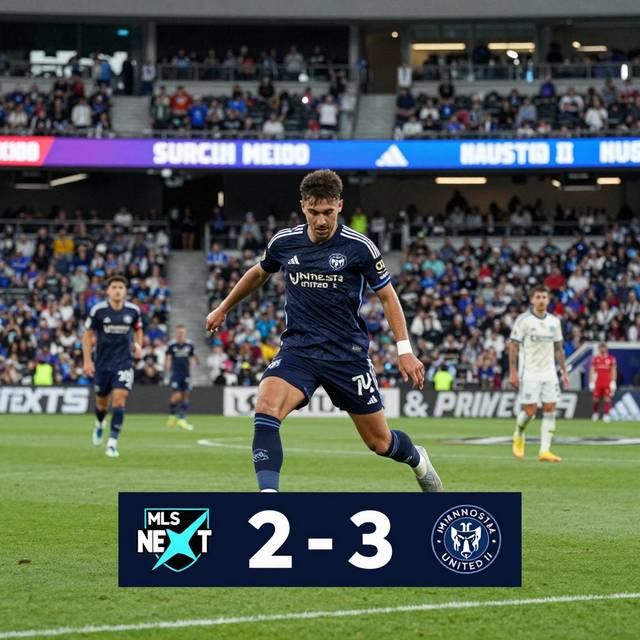 Austin II thua ngược Minnesota United II 2-3 tại MLS Next Pro