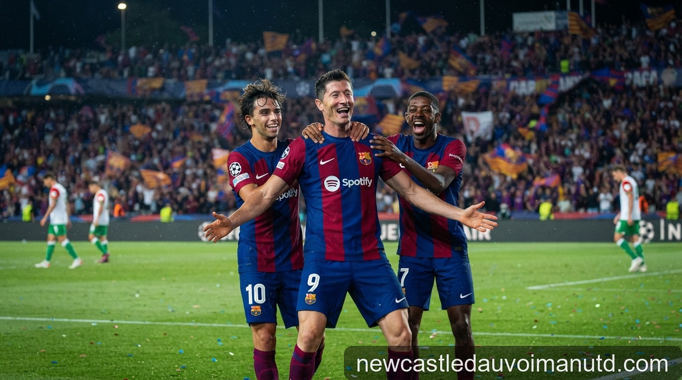 Champions League 2026/27: Barcelona khởi đầu như mơ với chiến thắng 5-1 trước Feyenoord