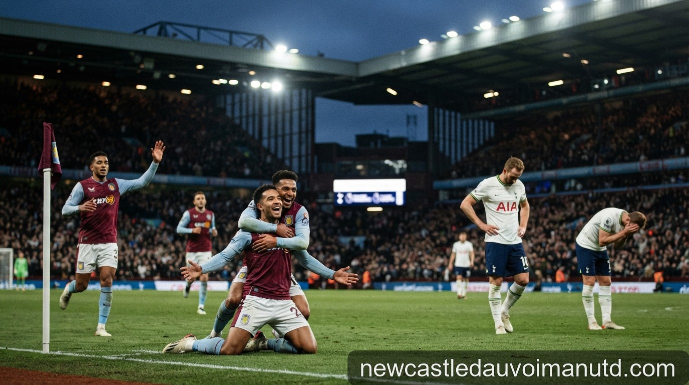Premier League vòng 5: Aston Villa gây sốc tại London, Tottenham chìm sâu vào khủng hoảng
