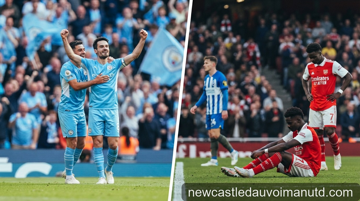 Premier League vòng 5: Man City độc chiếm ngôi đầu, Arsenal đứt mạch bất bại